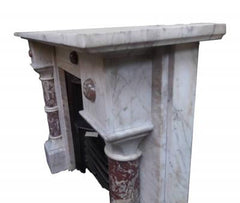 Antique Marble Victorian Surround