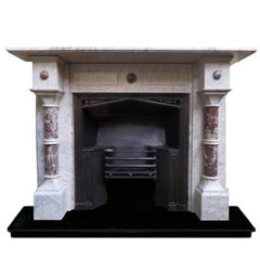 Antique Marble Victorian Surround